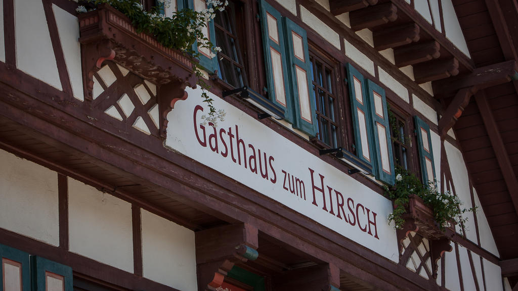 Gasthaus Zum Hirsch Gutach Buitenkant foto